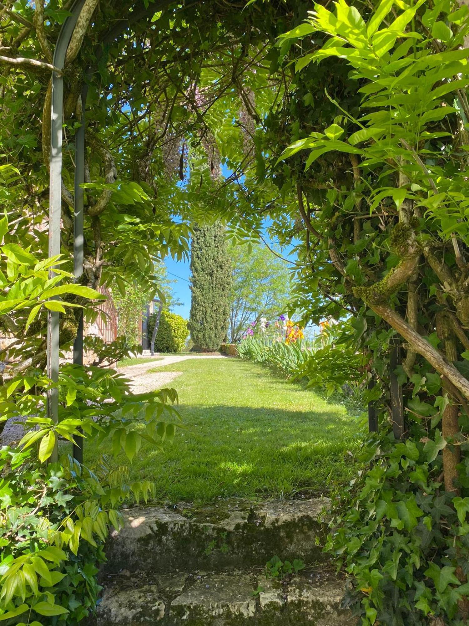 ルブレサック Manoir De Rieuzal Bed & Breakfast エクステリア 写真